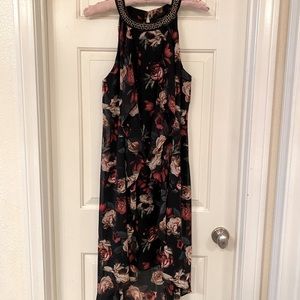 Thalía Sodi Floral hi-low Cocktail Dress in L